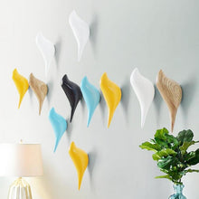 Load image into Gallery viewer, Creative Bird Shape Wall Hooks Home Decoration Storage Resin Wood Grain Storage Rack Bedroom Door After Coat Hat Hanger Hook