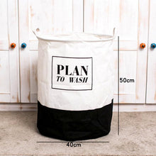 Load image into Gallery viewer, X-Shape Foldable Dirty Laundry Basket Organizer Printed Collapsible Three Grid Home Laundry Hamper Sorter Laundry Basket Large